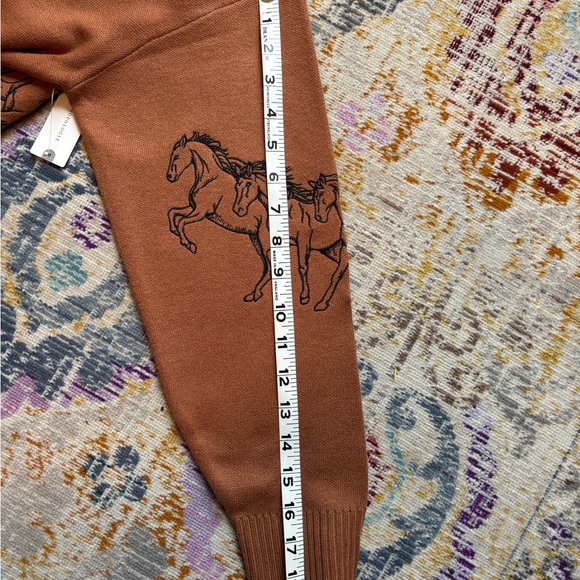 The Montana Mock Neck Half Zip Sweater by Maeve exclusively for Anthropologie - Picture 10 of 10